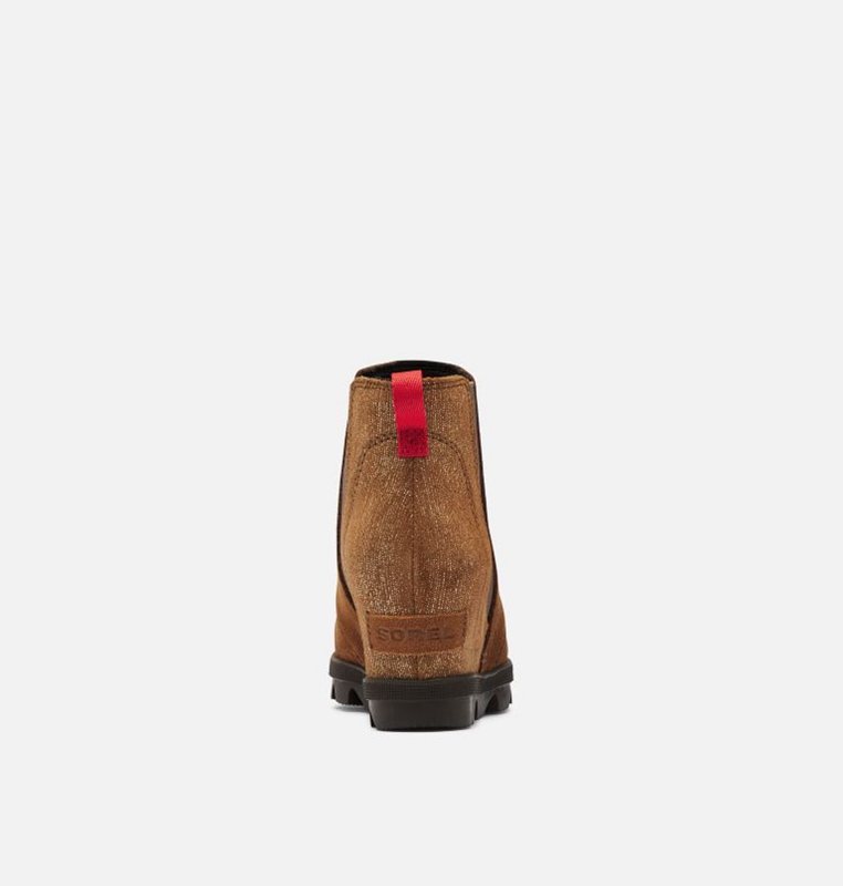 Sorel Barn Stövlar Brun - Youth Joan Of Arctic™ Wedge Ii Chelsea - ENB-691437